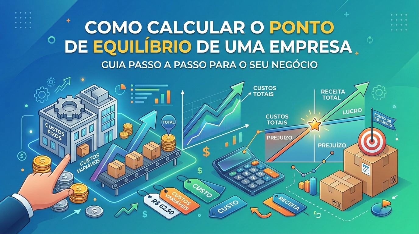 Como calcular o ponto de equilíbrio de uma empresa: fórmula, exemplos e como usar na prática