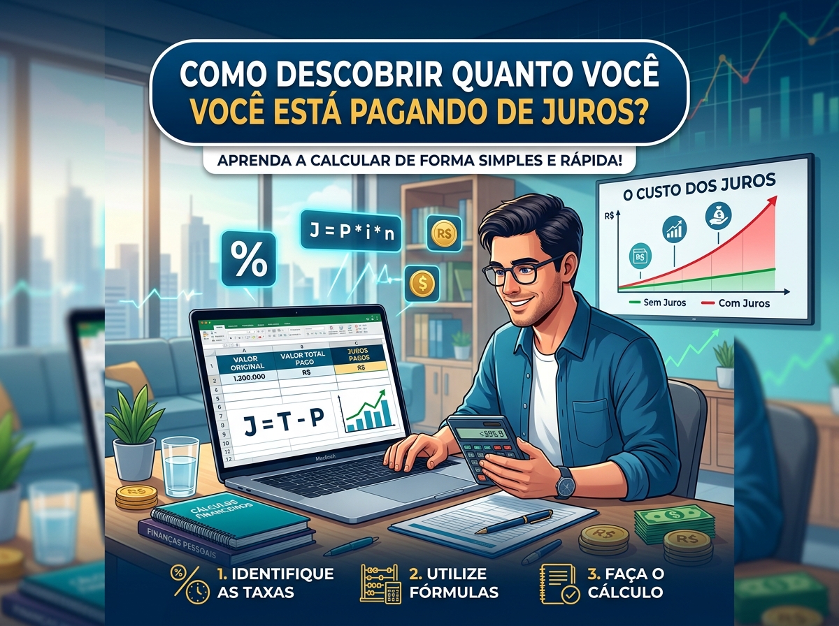 Como descobrir quanto você está pagando de juros em um empréstimo