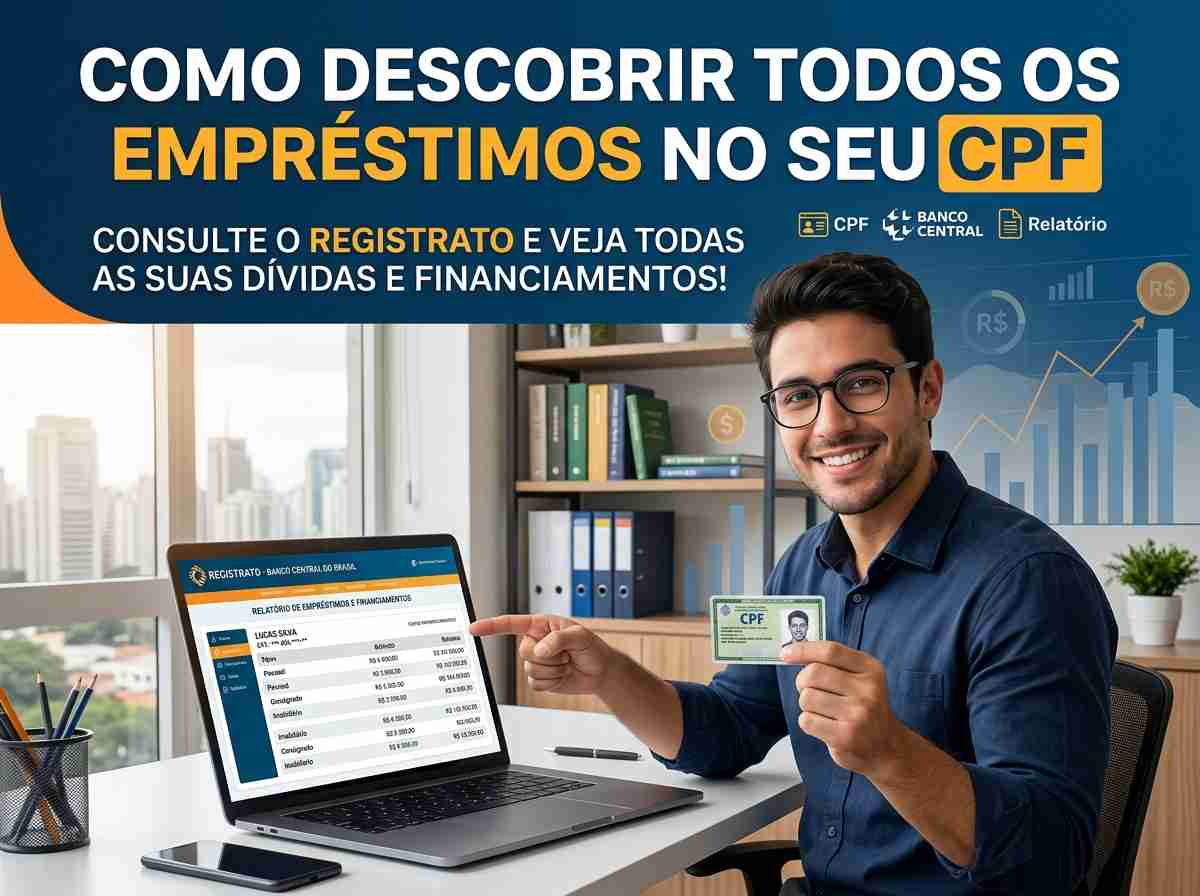 Como descobrir todos os empréstimos no CPF pelo Registrato