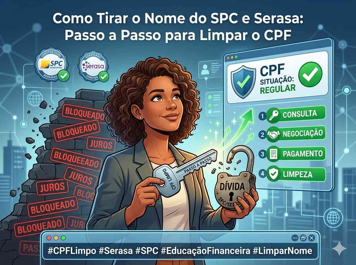 Como Tirar o Nome do SPC e Serasa: Passo a Passo para Limpar o CPF